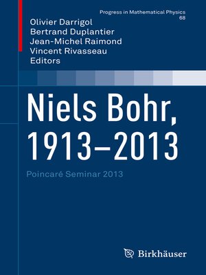 cover image of Niels Bohr, 1913-2013